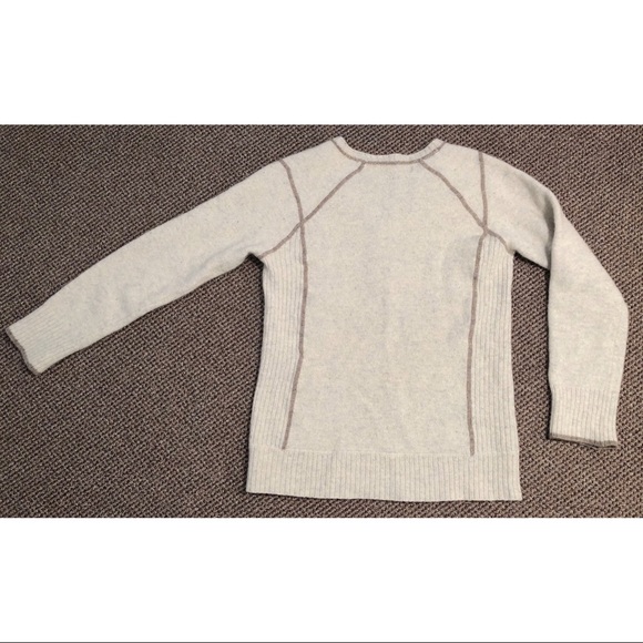 Lambswool V-Neck Sweater - Picture 2 of 6